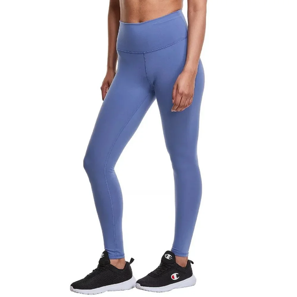 new Champion Soft Touch Eco High-Rise Tights - Women's Size XL - Seven Seas Blue